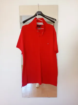 Polo Tommy Hilfiger Rojo