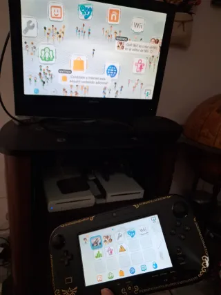 Gamepad Wii U Edizione Zelda Nero