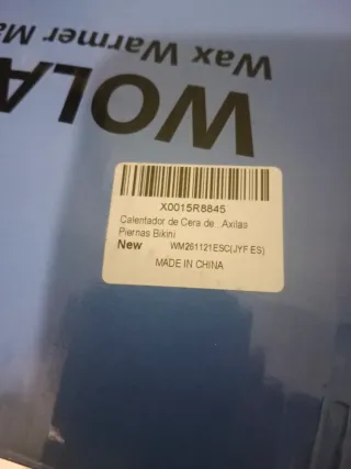 Calentador de cera Wolady