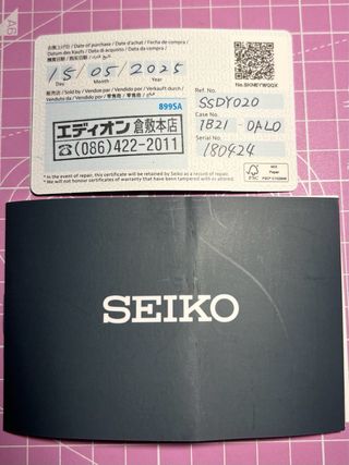 Reloj Seiko Mujer nuevo