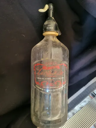 Sifón antiguo Loreto Muñoz Talavera