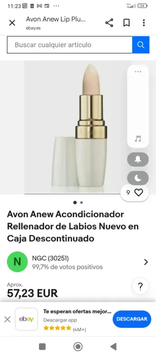 Avon Anew Acondicionador Rellenador Labios