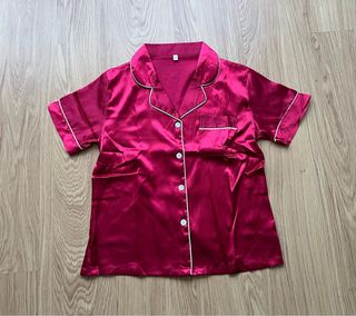 Pijama rojo S
