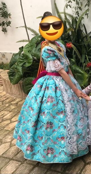 Traje de Fallera Niña