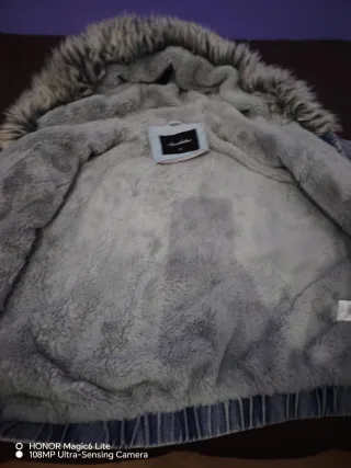 Chaqueta tejana forrada