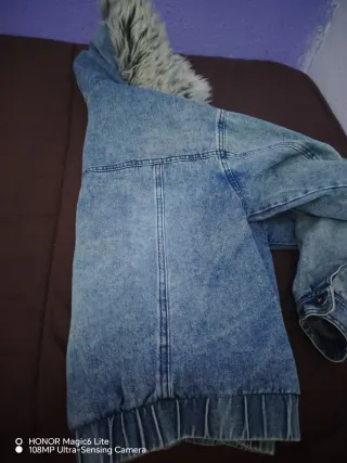 Chaqueta tejana forrada