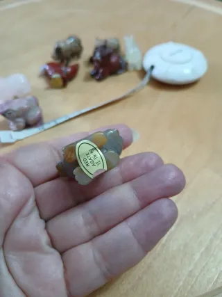 Galletto vintage in agata