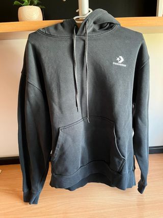 Sudadera Converse Mujer Negra