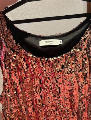 Vestido lentejuelas