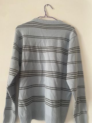 Jersey Lacoste Vintage Rayas Azul