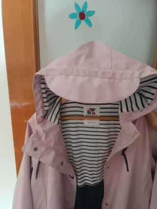 Chubasquero Batela Mujer Talla 44 Rosa