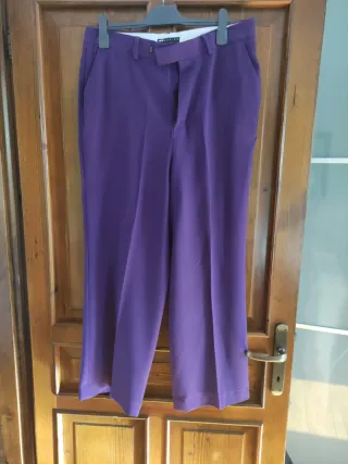 Pantaloni ASOS viola taglia 34