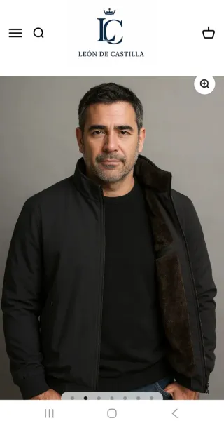 Chaqueta térmica impermeable León de Castilla