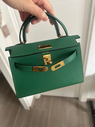Hermès Mini Kelly II Verde