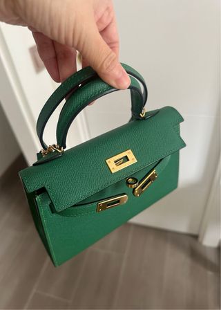 Hermès Mini Kelly II Verde