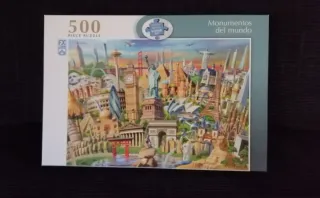 Puzzle 500 Piezas Monumentos del Mundo