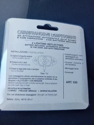 Catadiottri Lampeggianti per Bicicletta