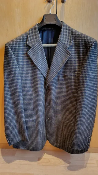 Americana de hombre.Tejido pura lana,De cuadros