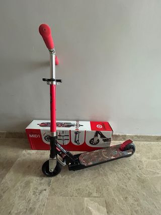 Patinete Oxelo Mid 1 Rojo (6-9 años)