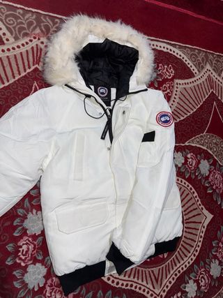 Giubbotto Canada Goose Bianco