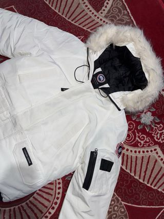 Giubbotto Canada Goose Bianco