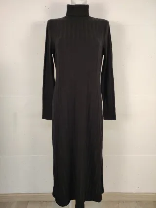 Abito lungo nero donna