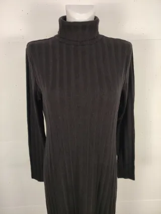 Abito lungo nero donna