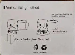 Dispensador Automático Comida Pecera AF-2019B