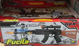 Fucile Giocattolo con Luci e Suoni per bimbi