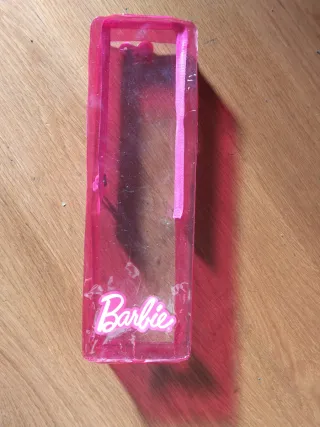 Astuccio Barbie Rosa Trasparente