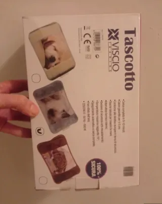 Tascotto Borsa Calda Elettrica Coveri