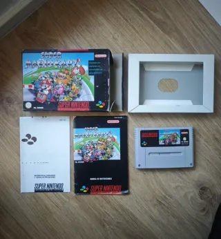 Super Mario Kart Super Nintendo Snes Super Nes