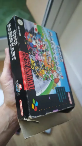 Super Mario Kart Super Nintendo Snes Super Nes