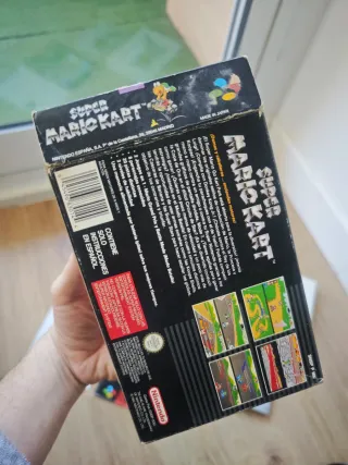 Super Mario Kart Super Nintendo Snes Super Nes