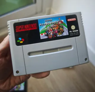 Super Mario Kart Super Nintendo Snes Super Nes
