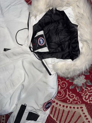 Canada Goose Giubbotto Bianco