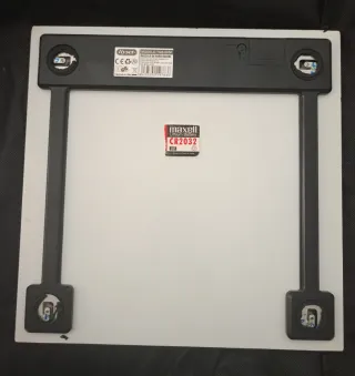 Báscula de baño digital cristal