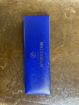 Stilografica Waterman con pennino in oro