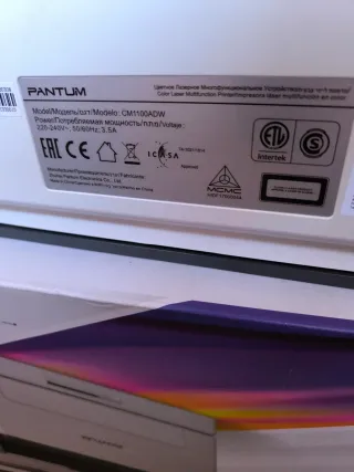 Impresora Láser Color Pantum CM1100ADW