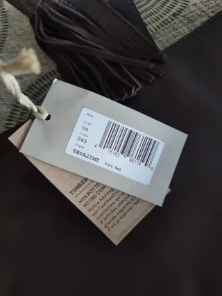 Bolso de piel Timberland marrón