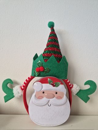 Cerchietto rosso Natalizio Elfo nuovo