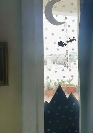 500 Stickers navidad dorado o regalo