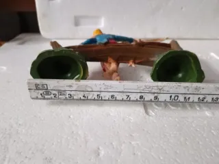 Diorama presepe vintage pescatore