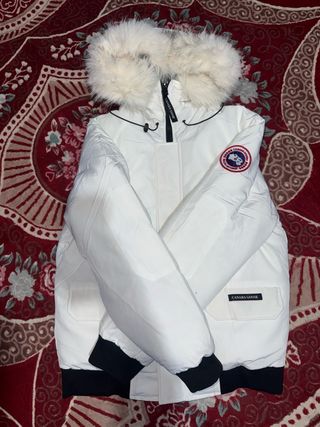 Giubbotto Canada Goose Bianco