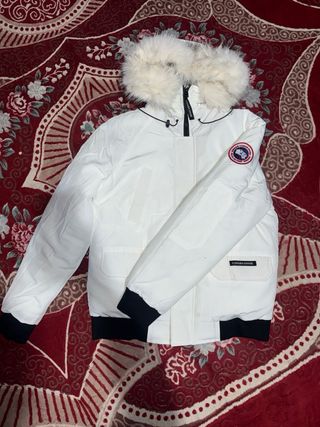Giubbotto Canada Goose Bianco