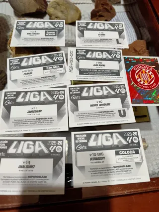 Lote 136 cromos fútbol liga este Panini 25/26