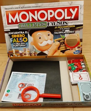 Monopoly Billetes Falsos Juego de Mesa
