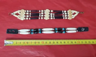 Lote 2 pulseras étnicas estilo nativo americano