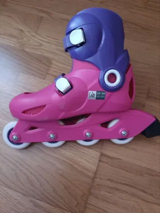 Patines linea Oxelo Play 3 Rosa Talla 33/34