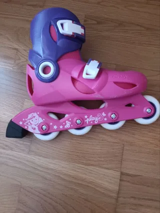 Patines linea Oxelo Play 3 Rosa Talla 33/34